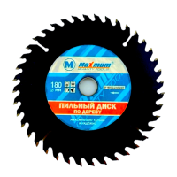 Диск пильный по дереву 180x22,2 мм, твердосплавный,"MAXIMUM" MX 02944 (3374)